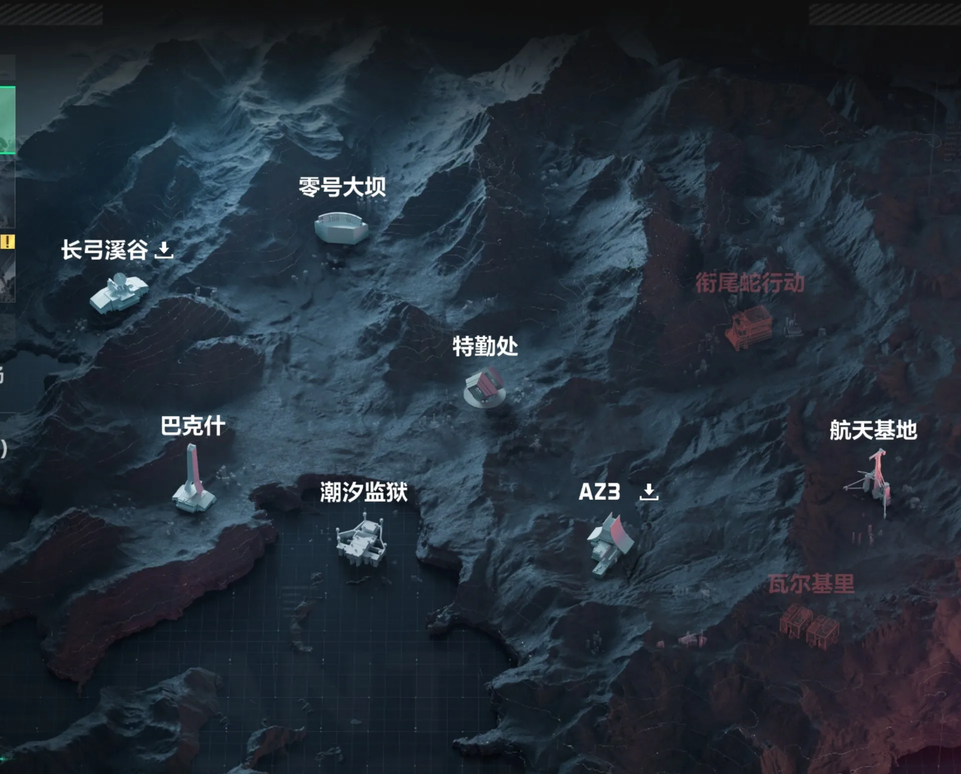 三角洲行动 · 烽火地带 作战地图